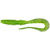 Силикон Keitech Mad Wag Slim 4.5" (9 шт/упак) ц:424 lime chartreuse, Длина силикона: 4.5" (11.4 см), Расцветка силикона: 424 Lime Chartreuse, фото 