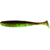 Силикон Keitech Easy Shiner 4" (7 шт/упак) ц:401 greenpumpkinpp.chart, Длина силикона: 4" (10.2 см), Расцветка силикона: 401 Green Pumpkin/Chartreuse, фото , изображение 2
