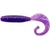 Силікон Reins Fat G-Tail Grub 2" 567 Lilac Silver & Blue Flake (20шт/уп), Довжина силікону: 2.0" (5,08 см), Колір силікону: 567 Lilac Silver&Blue Flake, фото 