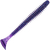 Силикон Keitech Swing Impact 3.5" (8 шт/упак) ц:ea#04 violet, Длина силикона: 3.5" (8.9 см), Расцветка силикона: EA#04 Violet, фото 