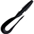 Силікон Keitech Mad Wag Mini 2.5" (12 шт/упак), колір:001 black, Довжина силікону: 2.5" (6.3 см), Колір силікону: 001 Black, фото 
