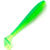 Силикон Keitech Swing Impact FAT 2.8" (8 шт/упак) цвет: 424 lime chartreuse, Длина силикона: 2.8" (7.1 см), Расцветка силикона: 424 Lime Chartreuse, фото 