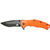 Нож SKIF Griffin II BSW Orange, сталь - 9Cr18MoV, рукоятка - G10, общая длина - 218 мм, длина клинка - 94 мм, Выберите цвет: Orange, Выберите покрытие: чорний стоунвош, фото , изображение 5