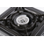 Газова плита портативна Cyclone 2.4кВт: з п'єзопідпалом, перехідниклом, та кейсом. Чорна, фото , изображение 3