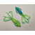 Силікон Keitech Crazy Flapper 4.4" (6 шт/упак), колір: pal#03 ice chartreuse, Довжина силікону: 4.4" (11.2 см), Колір силікону: PAL#03 Ice Chartreuse, фото , изображение 3