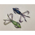 Силікон Keitech Crazy Flapper 2.8" (8 шт/уп), колір: pal#06 violet lime berry, Довжина силікону: 2.8" (7.1 см), Колір силікону: PAL#06 Violet Lime Berry, фото , изображение 4