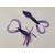 Силікон Keitech Little Spider 2" (8 шт/упак), колір:ea#04 violet, Довжина силікону: 2" (5.1 см), Колір силікону: EA#04 Violet, фото , изображение 3