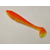 Силікон Keitech Swing Impact FAT 4.3" (6 шт/упак), колір:pal#04 sun shine lemon, Довжина силікону: 4.3" (10.9 см), Колір силікону: PAL#04 Sun Shine Lemon, фото , изображение 3