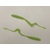 Силикон Keitech Mad Wag Slim 4.5" (9 шт/упак) ц:424 lime chartreuse, Длина силикона: 4.5" (11.4 см), Расцветка силикона: 424 Lime Chartreuse, фото , изображение 4
