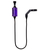 Сигналізатор Prologic K1 Midi Hanger Chain Kit 1pcs Purple 25 x 15mm - 20cm Chain, фото 