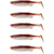 Силікон Savage Gear Fat Minnow T-Tail 105mm 11.0g Smelt (5 шт/уп), Довжина силікону: 105mm, Колір силікону: Smelt (5 шт/уп, фото 