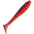 Силікон Keitech Swing Impact FAT 3.3" (7 шт/упак), колір:pal#09 violet fire, Довжина силікону: 3.3" (8.4 см), Колір силікону: PAL#09 Violet Fire, фото 