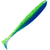 Силикон Keitech Easy Shiner 3" (10 шт/уп), цвет: ea#17 midnight chart back, Длина силикона: 3" (7.6 см), Расцветка силикона: EA#17 Midnight Chart Back, фото 