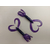 Силікон Keitech Little Spider 3" (8 шт/упак), колір:ea#04 violet, Довжина силікону: 3" (7.6 см), Колір силікону: EA#04 Violet, фото , изображение 3