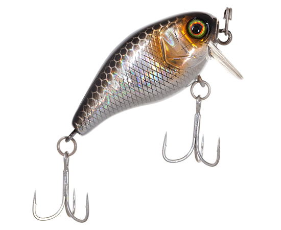 Leurre Flottant Jackall Chubby 41F SSR - Mat Glitter Olive - Silencieux - 41mm - Pêche Freshwater