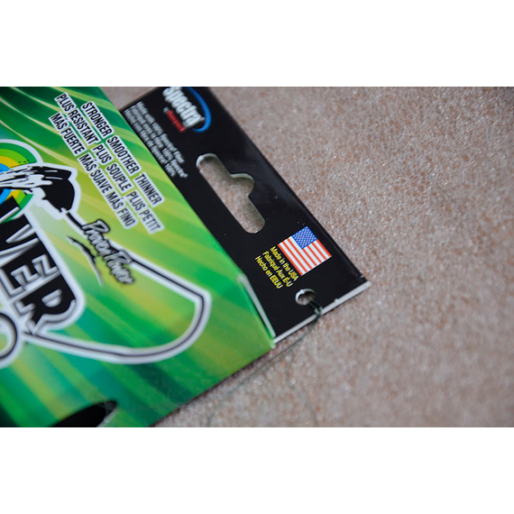 Шнур PowerPro Moss Green 135m d=0,23 15kg/33Lb, Диаметр: 0.23mm, Размотка: 135m, Выберите цвет: темно-зелений, фото , изображение 4