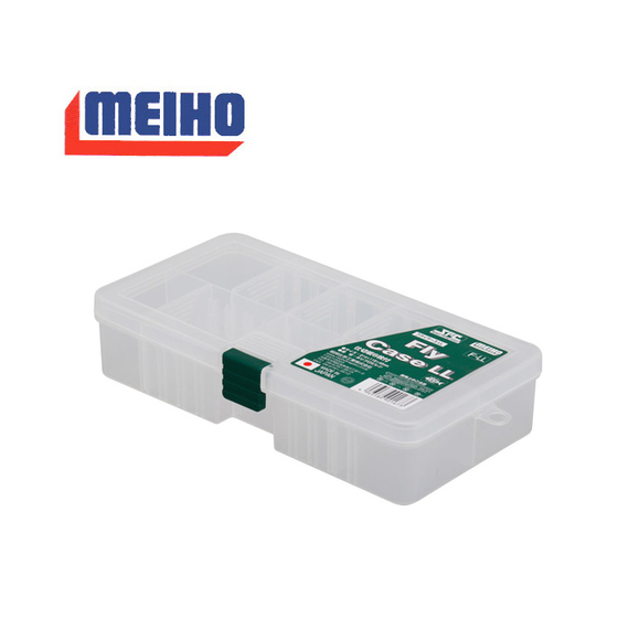 Коробка Meiho Fly Case LL (F-LL) 214×118×45mm к:clear, фото 