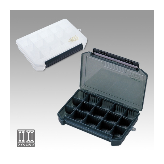 Коробка Meiho Versus VS-3010ND 205х145х40mm к:clear, фото 