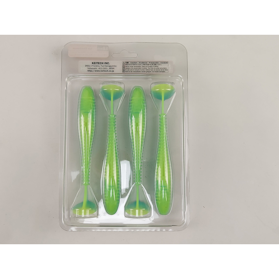 Силикон Keitech Swing Impact FAT 5.8" (4 шт/уп), цвет: pal#03 ice chartreuse, Длина силикона: 5.8" (14.7 см), Расцветка силикона: PAL#03 Ice Chartreuse, фото , изображение 7