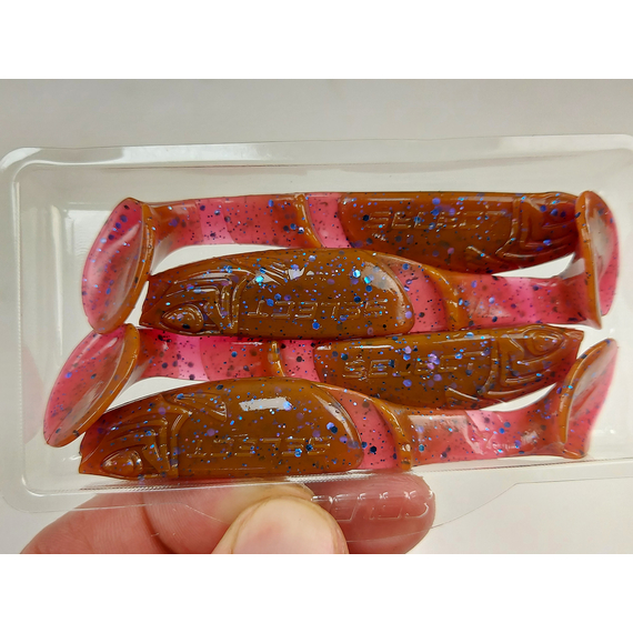 Силикон Select Boozer 3.3" col.900 (4 шт/упак), Длина силикона: 3.3" (8.38 см), Расцветка силикона: 900, фото , изображение 6