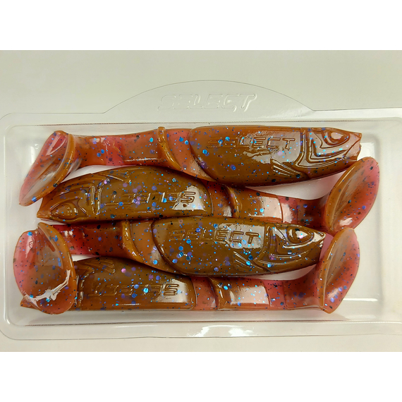 Силикон Select Boozer 3.3" col.900 (4 шт/упак), Длина силикона: 3.3" (8.38 см), Расцветка силикона: 900, фото , изображение 7