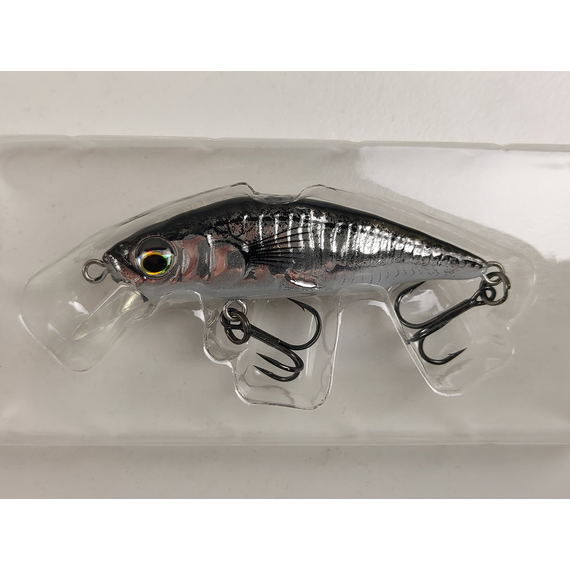 Воблер Savage Gear 3D Sticklebait Twitch S 55mm 7.0g Black Silver, Розмір/Вага: 55мм/7г, Колір воблера: Black Silver, фото , изображение 4