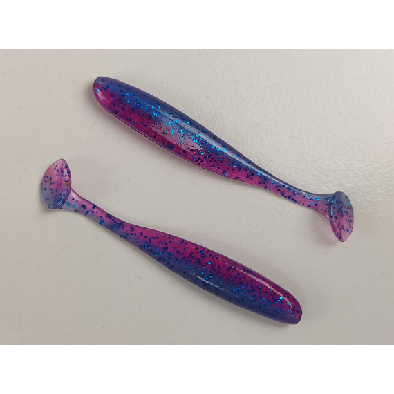 Силикон Keitech Easy Shiner 2" (12 шт/уп) ц:ea#14 clear morning dawn, Длина силикона: 2" (5.1 см), Расцветка силикона: ea#14 clear morning dawn, фото , изображение 4