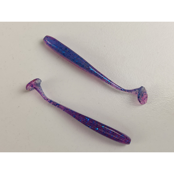 Силикон Keitech Easy Shiner 2" (12 шт/уп) ц:ea#14 clear morning dawn, Длина силикона: 2" (5.1 см), Расцветка силикона: ea#14 clear morning dawn, фото , изображение 5