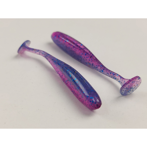 Силикон Keitech Easy Shiner 2" (12 шт/уп) ц:ea#14 clear morning dawn, Длина силикона: 2" (5.1 см), Расцветка силикона: ea#14 clear morning dawn, фото , изображение 6