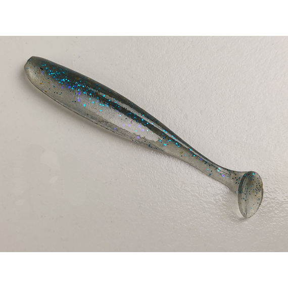 Силікон Keitech Easy Shiner 2" (12 шт/уп),, колір: ea#22 electric silver shi, Довжина силікону: 2" (5.1 см), Колір силікону: EA#22 Electric Silver Shi, фото , изображение 2