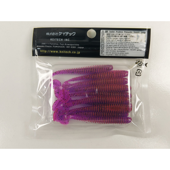 Силікон Keitech Swing Impact 2.5" (10 шт/упак), колір:pal#13 mistic spice, Довжина силікону: 2.5" (6.3 см), Колір силікону: PAL#13 Mistic Spice, фото , изображение 10