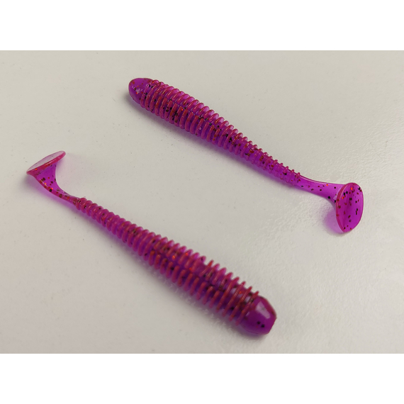 Силікон Keitech Swing Impact 2.5" (10 шт/упак), колір:pal#13 mistic spice, Довжина силікону: 2.5" (6.3 см), Колір силікону: PAL#13 Mistic Spice, фото , изображение 3