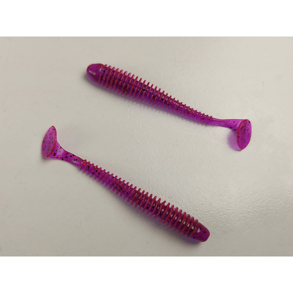 Силікон Keitech Swing Impact 2.5" (10 шт/упак), колір:pal#13 mistic spice, Довжина силікону: 2.5" (6.3 см), Колір силікону: PAL#13 Mistic Spice, фото , изображение 4