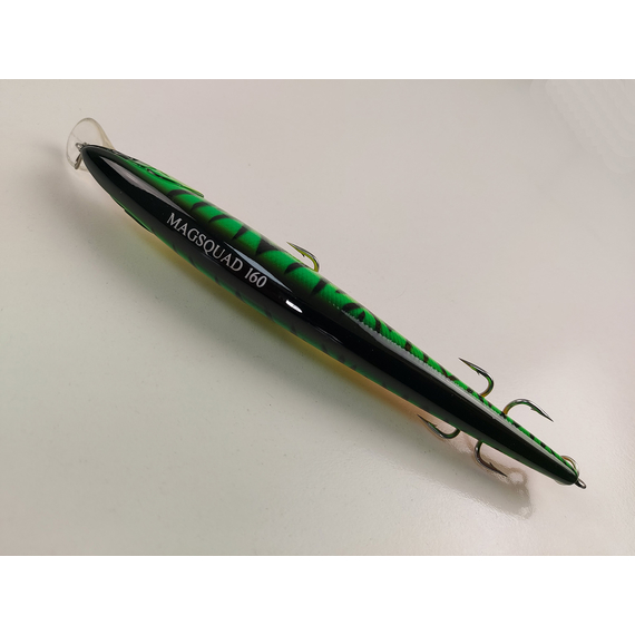 Воблер Jackall Magsquad 160SP 160mm 33.5g Hot Tiger, фото , изображение 7