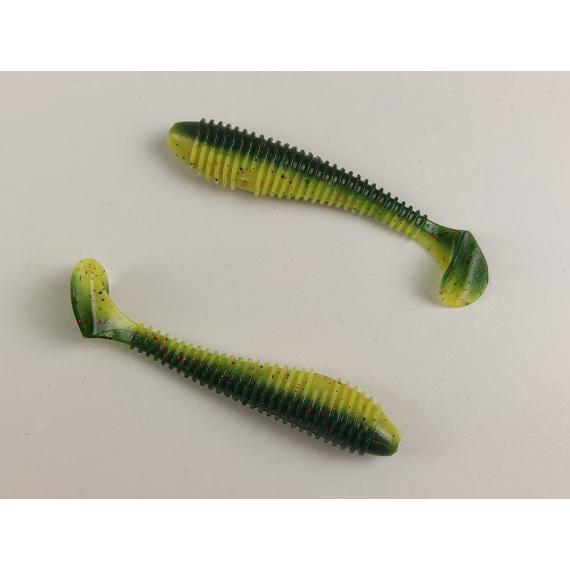 Силікон Select Fatfish 3" col.203 (6 шт/упак), Довжина силікону: 3" (7.62 см), Колір силікону: 203, фото , изображение 4