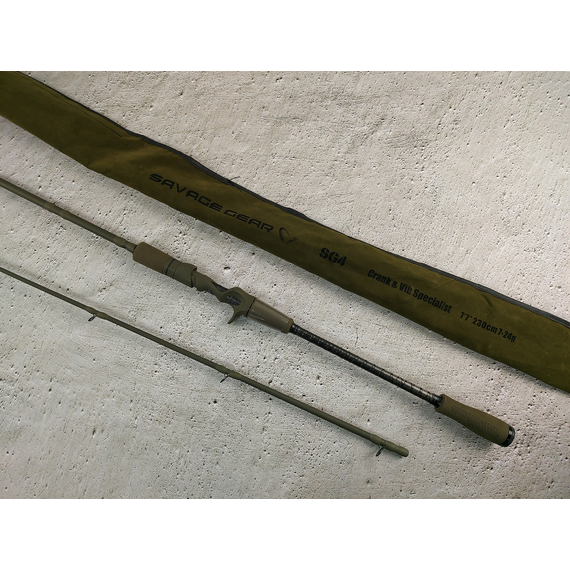 Спиннинг Savage Gear SG4 Crank & Vib Specialist Trigger 7'7"/2.30m 7-24g Casting, фото , изображение 7