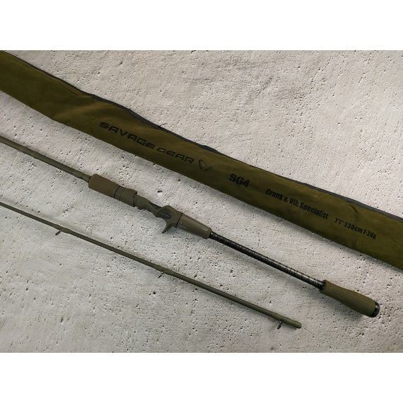 Спиннинг Savage Gear SG4 Crank & Vib Specialist Trigger 7'7"/2.30m 7-24g Casting, фото , изображение 8
