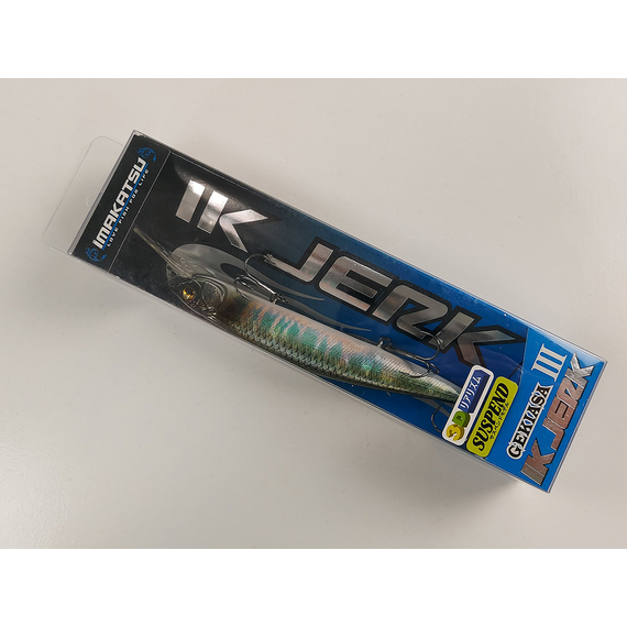 Воблер Imakatsu Gekiasa III IK Jerk 130SP 3D Realism 130mm 21.0g #717 3DR Laser Oikawa, фото , изображение 2