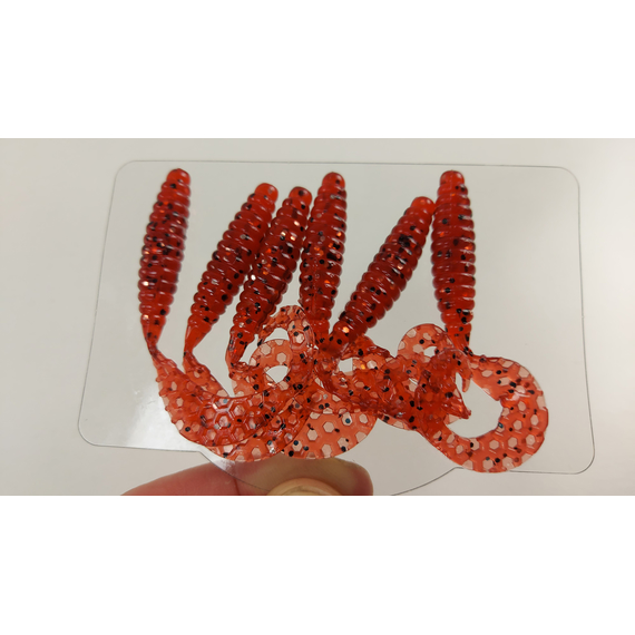 Силікон Select CC-Grub 3.5" col.027 (6 шт/упак), Довжина силікону: 3.5" (8.89 см), Колір силікону: 027, фото , изображение 6