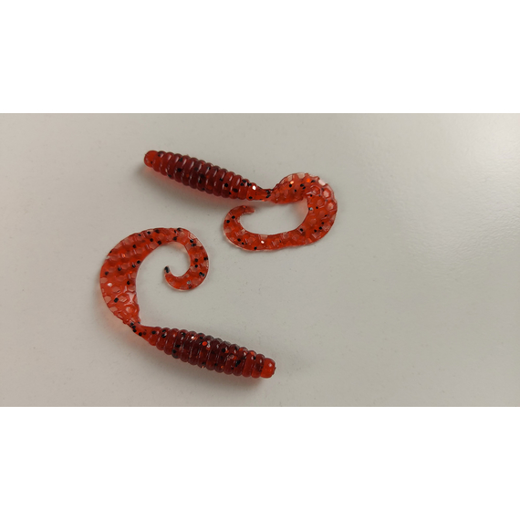 Силікон Select CC-Grub 3.5" col.027 (6 шт/упак), Довжина силікону: 3.5" (8.89 см), Колір силікону: 027, фото , изображение 3