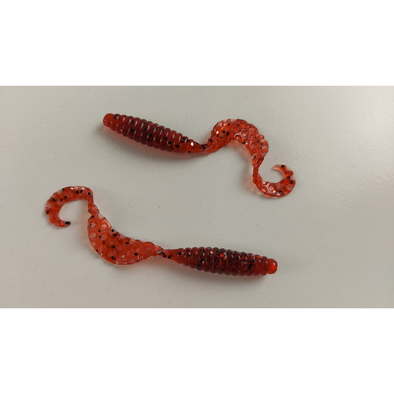 Силікон Select CC-Grub 3.5" col.027 (6 шт/упак), Довжина силікону: 3.5" (8.89 см), Колір силікону: 027, фото , изображение 4