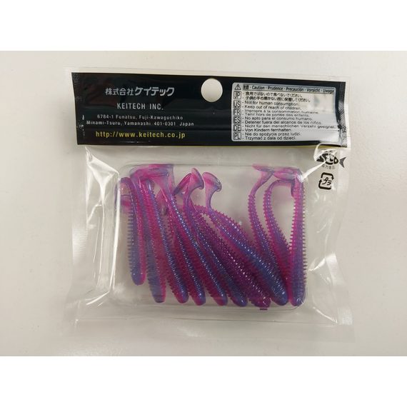 Силикон Keitech Swing Impact 2" (12 шт/уп) ц:473 morning dawn, Длина силикона: 2" (5.1 см), Расцветка силикона: 473 Morning Dawn, фото , изображение 11