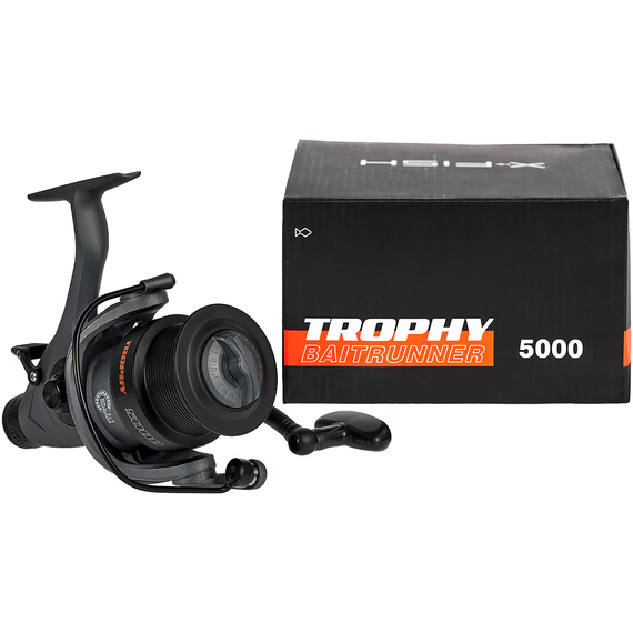Котушка X-Fish Trophy Baitrunner 4000 5.2:1 1BB, Розмір шпулі: 4000, фото , изображение 3