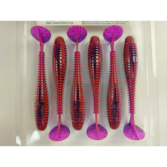 Силікон Keitech Swing Impact FAT 4.3" (6 шт/уп),, колір: ea#21 mystic june bug, Довжина силікону: 4.3" (10.9 см), Колір силікону: EA#21 Mystic June Bug, фото , изображение 8