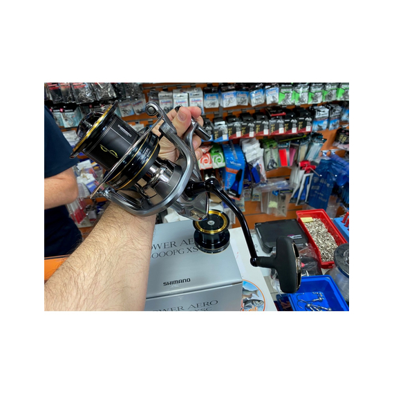 Катушка Shimano Power Aero 14000 XSC PG 8+1BB, фото , изображение 7