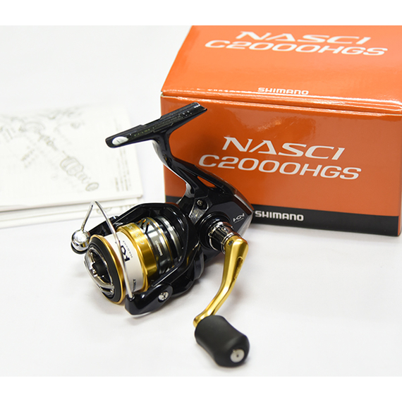 Катушка SHIMANO NASCI C2000HGS FB (NASC2000HGSFB), Размер шпули: C2000HGS, фото , изображение 2