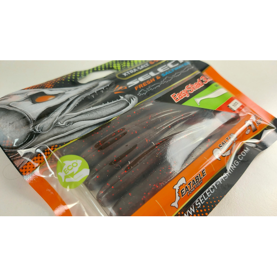 Силікон Select Easy Shad 3.5" col.103 (5 шт/упак), Довжина силікону: 3.5" (8.89 см), Колір силікону: 103, фото , изображение 10