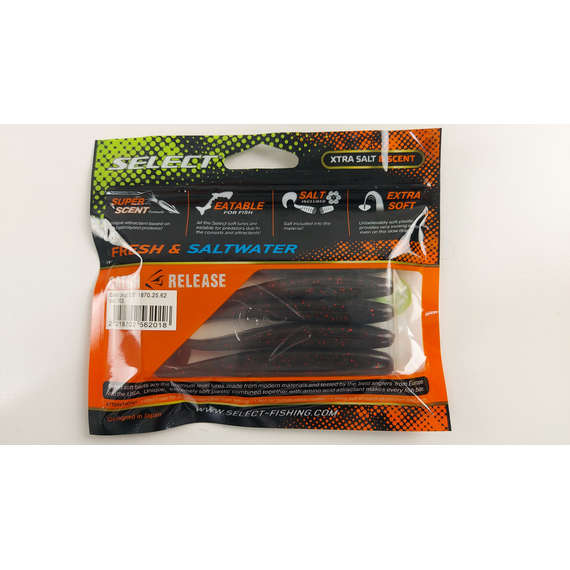 Силікон Select Easy Shad 3.5" col.103 (5 шт/упак), Довжина силікону: 3.5" (8.89 см), Колір силікону: 103, фото , изображение 12