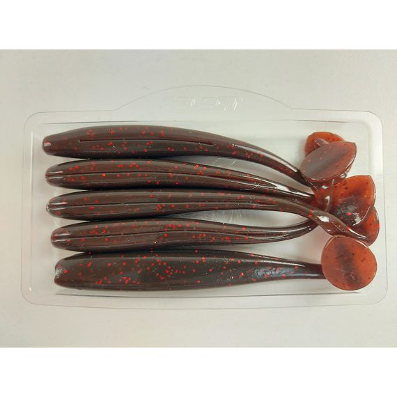 Силікон Select Easy Shad 3.5" col.103 (5 шт/упак), Довжина силікону: 3.5" (8.89 см), Колір силікону: 103, фото , изображение 8