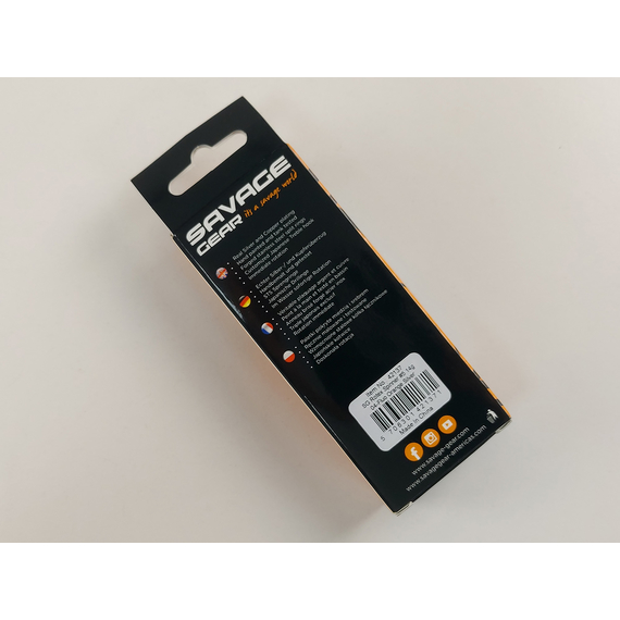 Блешня Savage Gear Rotex Spinner #5 14.0g 04-Fluo Orange Silver, Вага блешні: 14g, Колір блешні: Fluo Orange Silver, фото , изображение 3